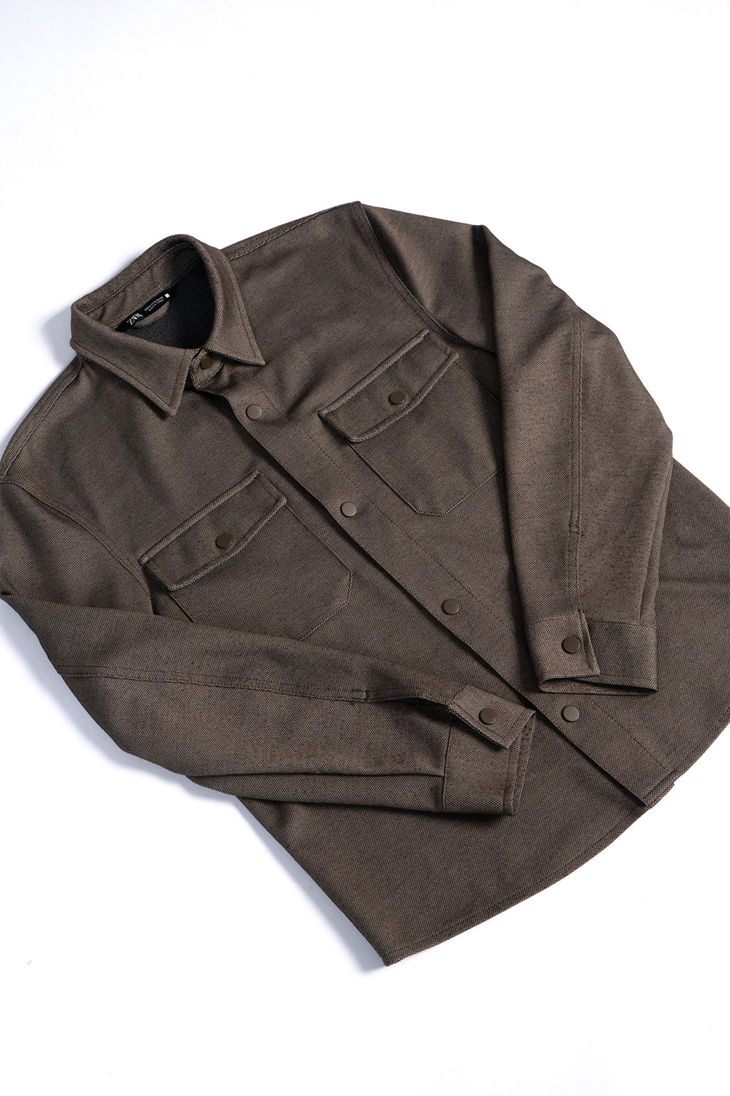 Brown Overshirt Zara