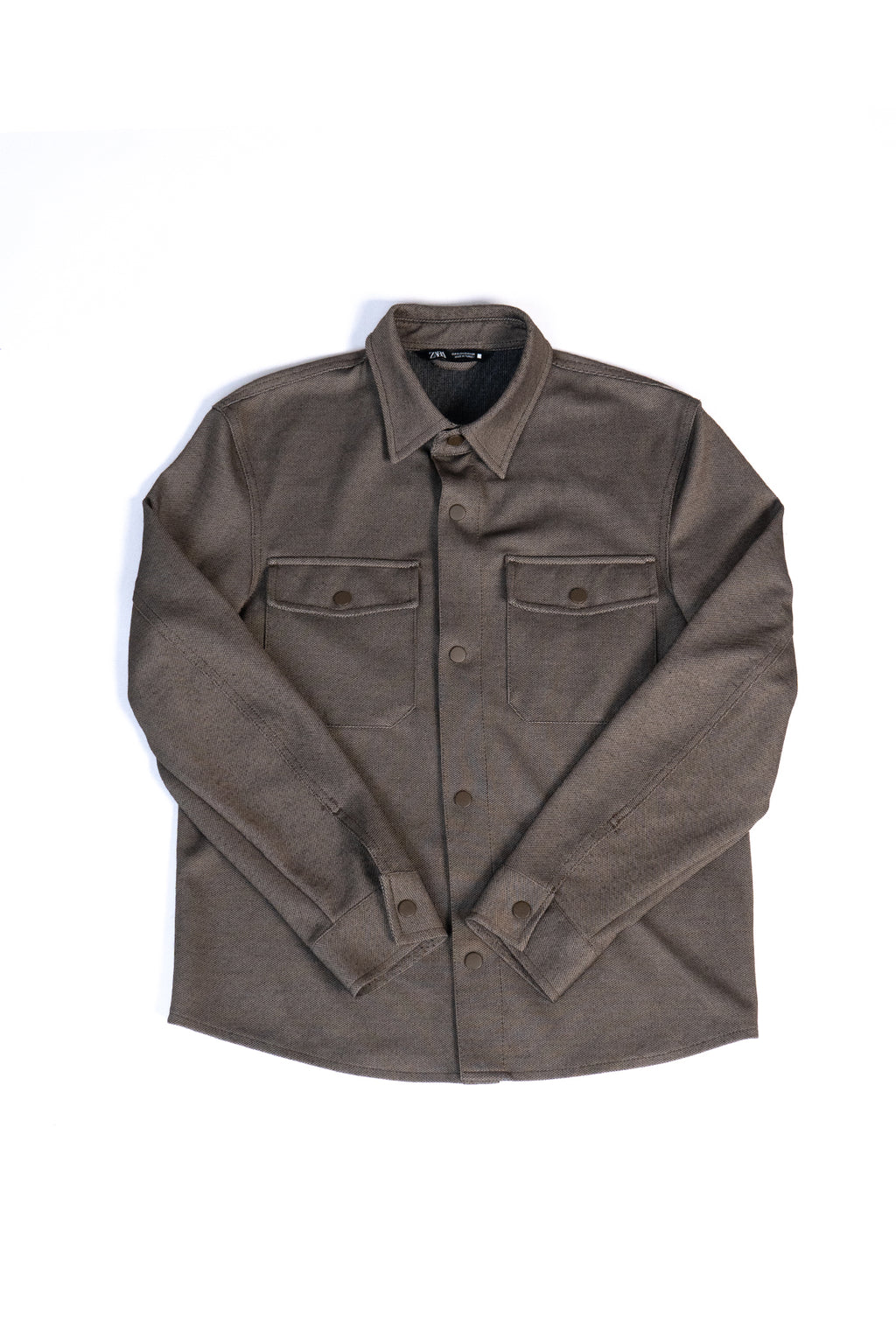 Brown Overshirt Zara