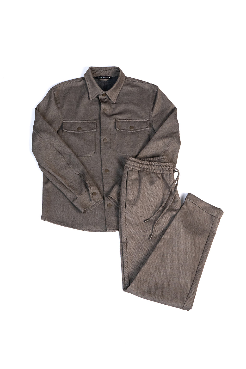 Brown Overshirt Zara