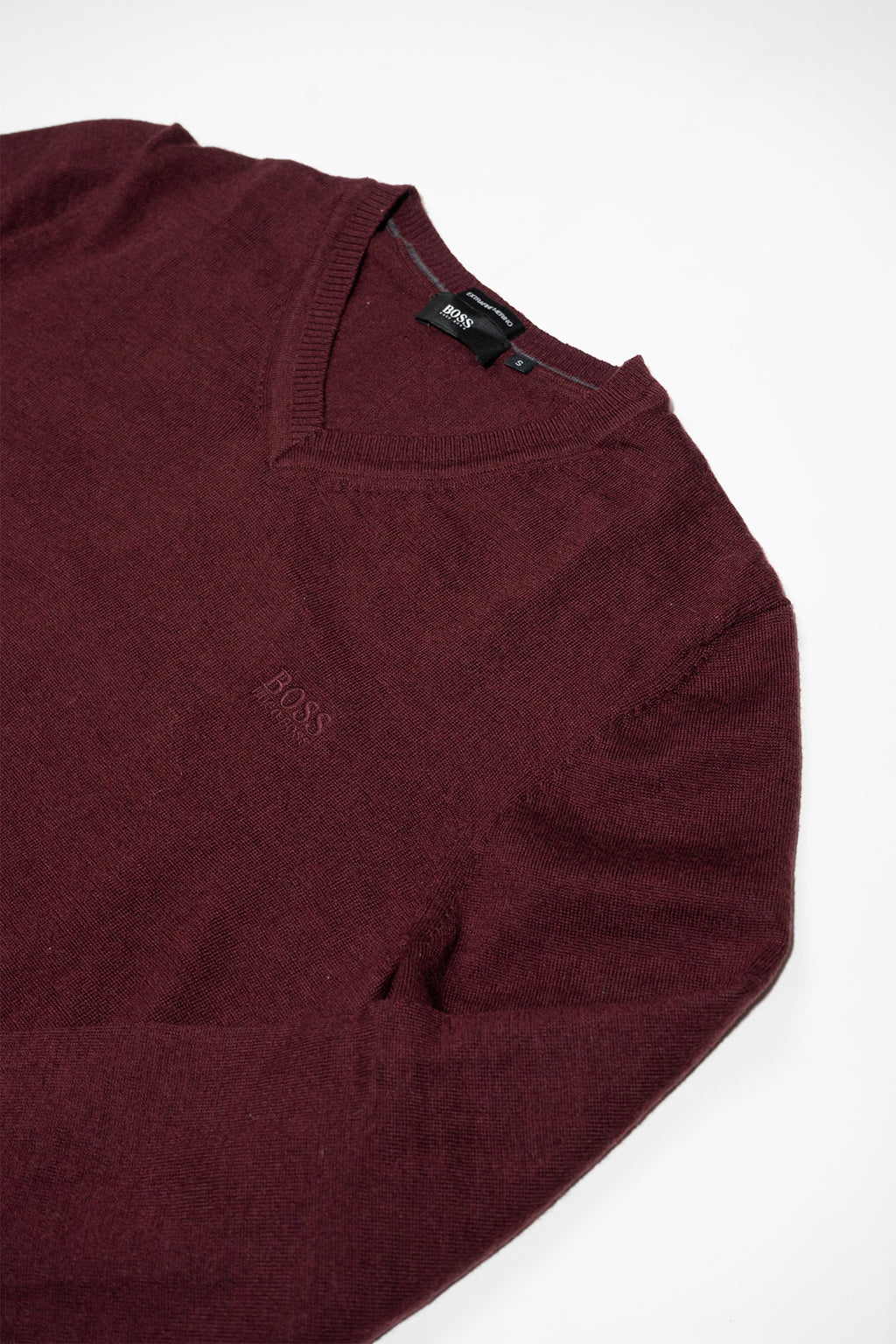 V-Neck Sweater in Merino Wool