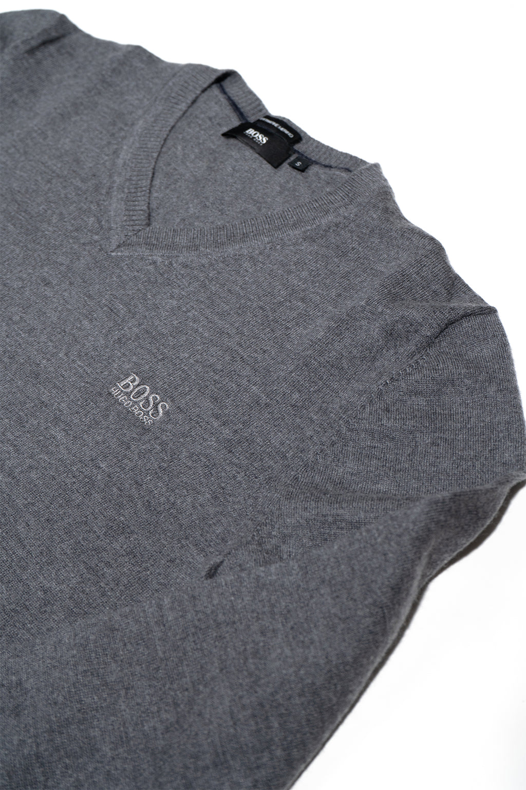 V-Neck Sweater in Merino Wool