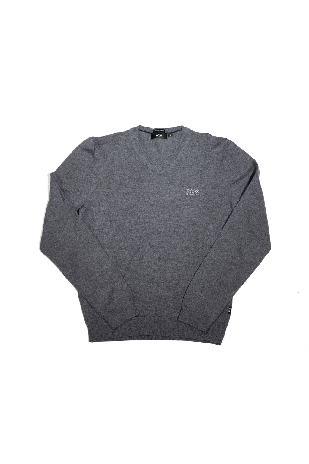 V-Neck Sweater in Merino Wool