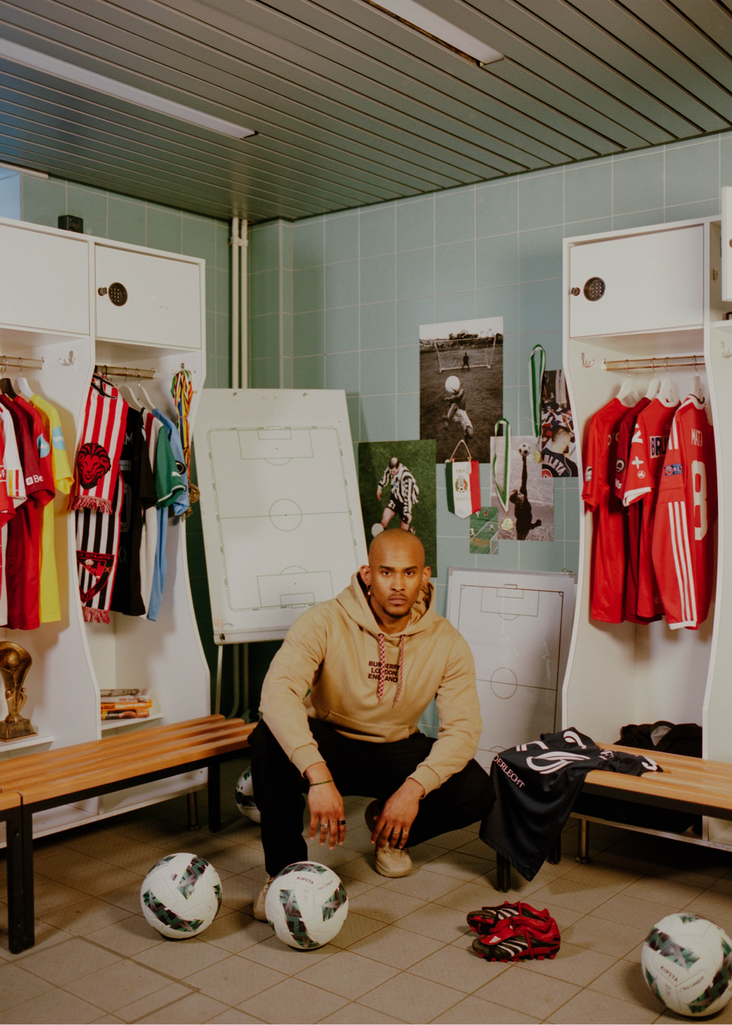 Burberry Logo Print Drawstring Hoodie