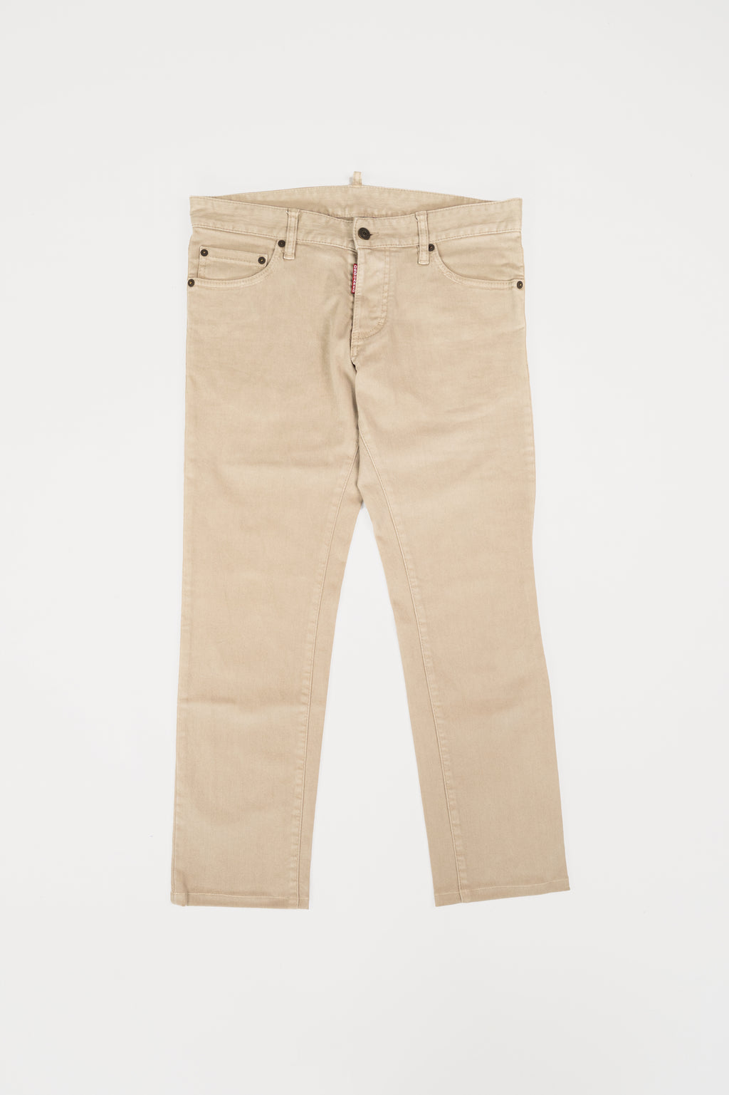 Low-Rise Straight Leg Jeans