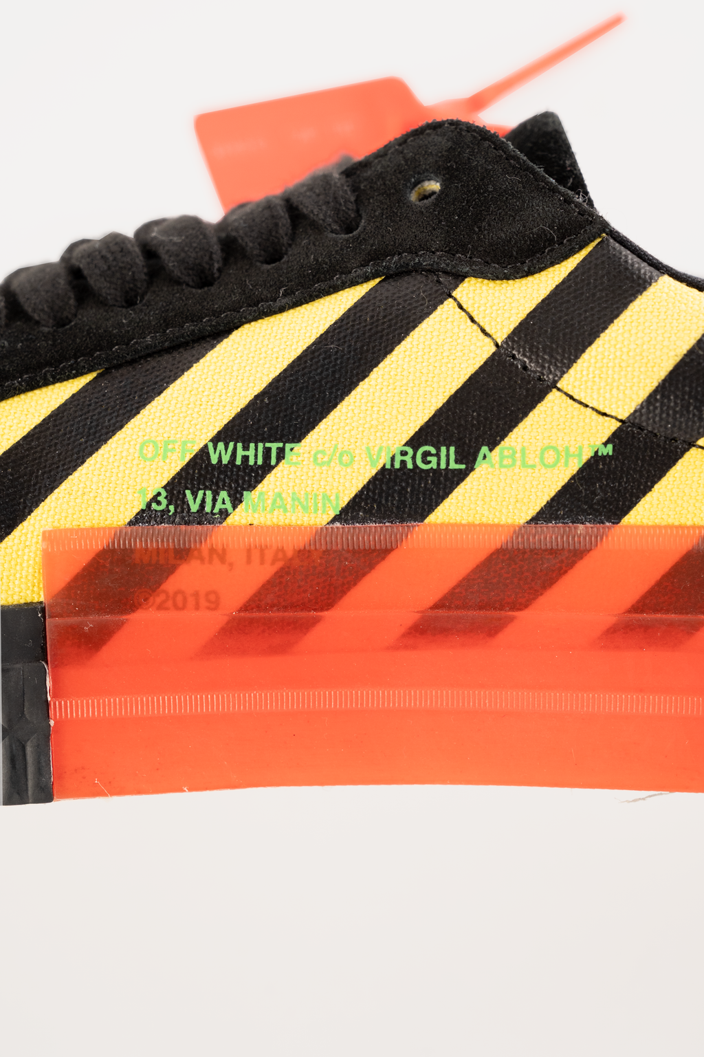 Off-White Vulc Low Black Yellow Green