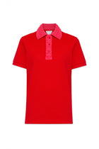 Cotton Crochet Polo Shirt