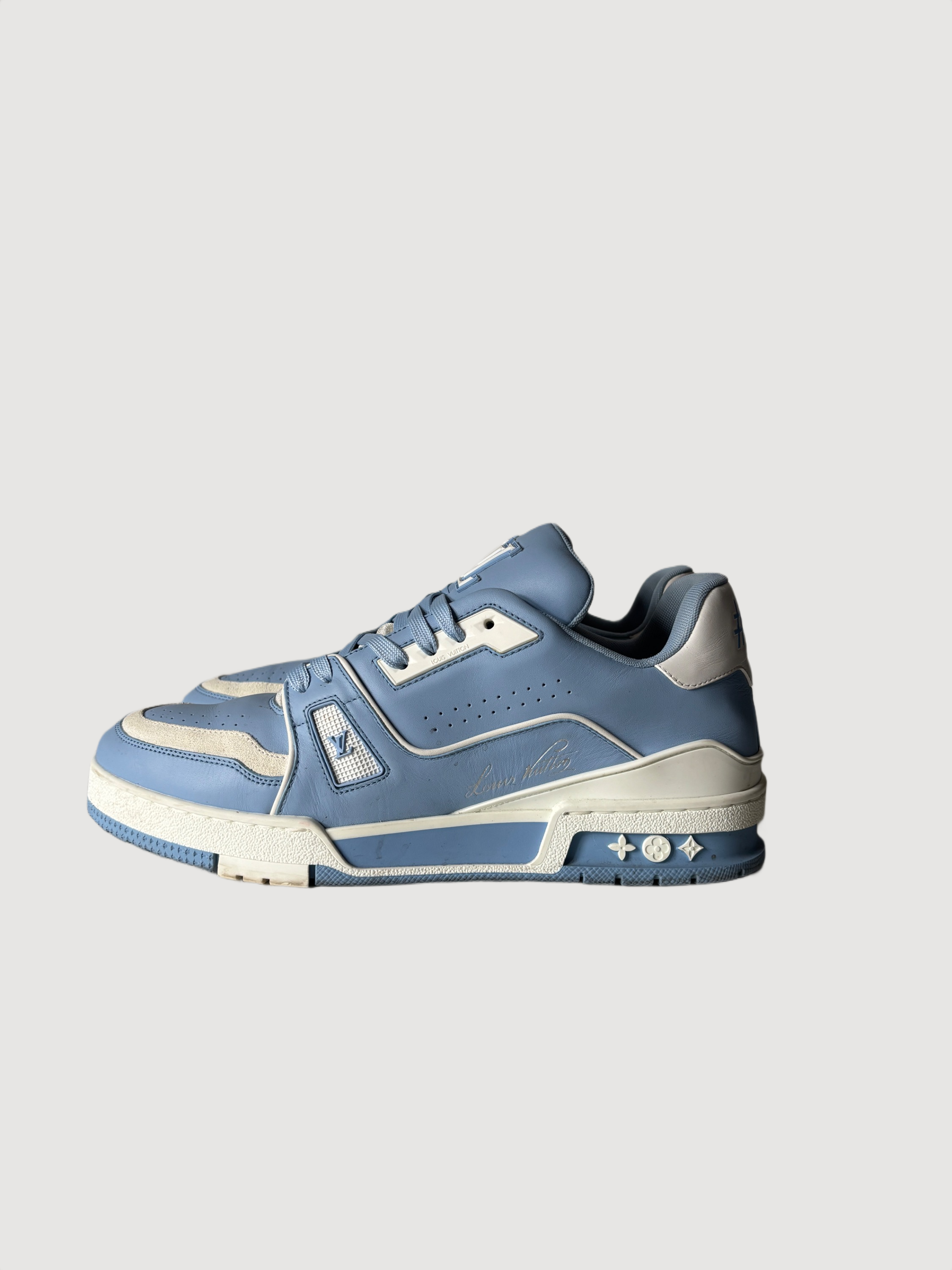 Louis Vuitton Sneakers '54' Low Blue White | Louis Vuitton at