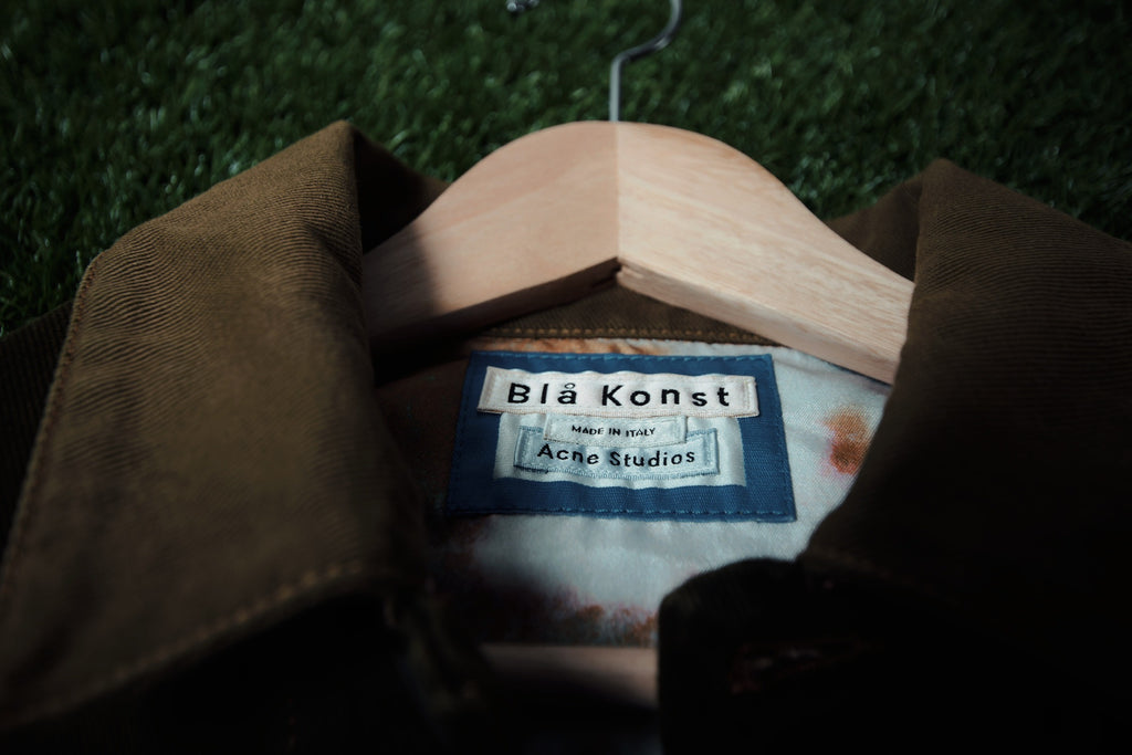 Acne Studios Bla Konst Jacket Green