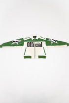 BOXY FIT PU MOTO COLLARED BOMBER JACKET