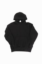 Black Plain Hoodie