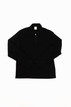 Sandro Cotton Jumper With Zip Collar
