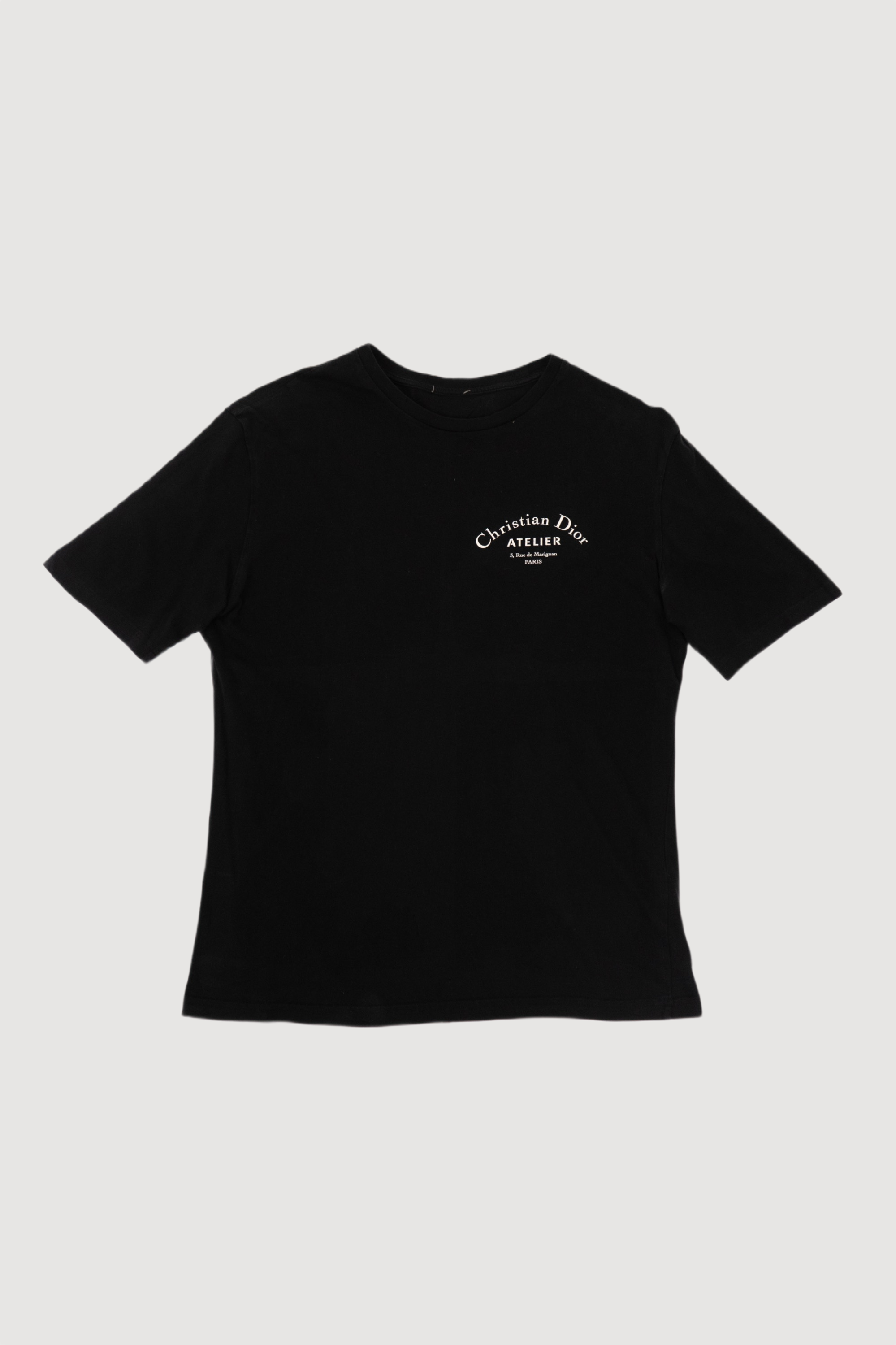 Cyril Ngonge Black Cotton 'Christian Dior Atelier' T-Shirt
