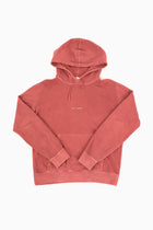 Saint Laurent Paris Pink Logo distressed hoodie