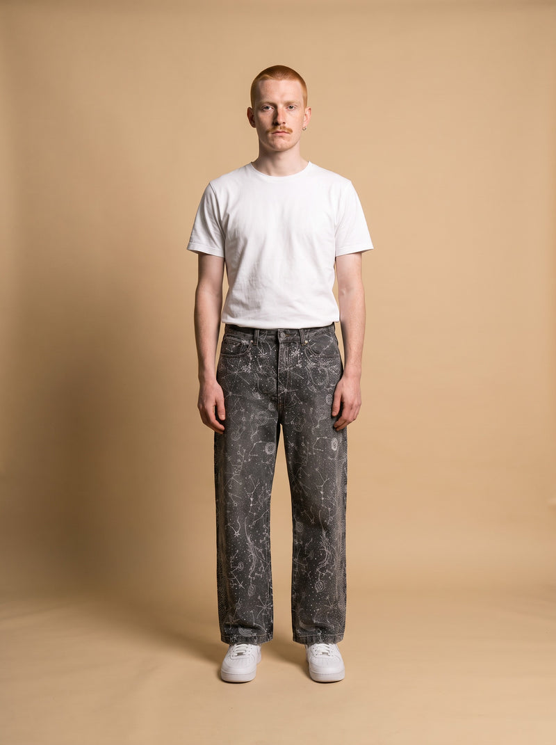 Birth of Royal Child 20K Zodiac Diamond Jeans Grey