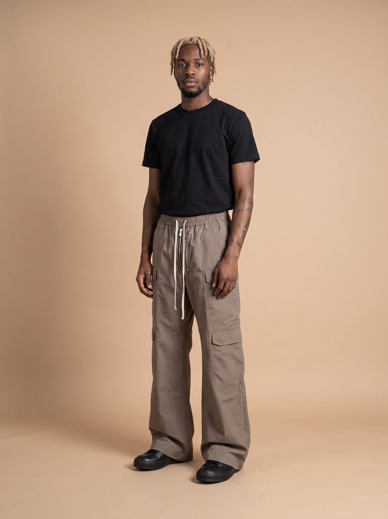 Rick Owens Wide Bella Pants Cream
