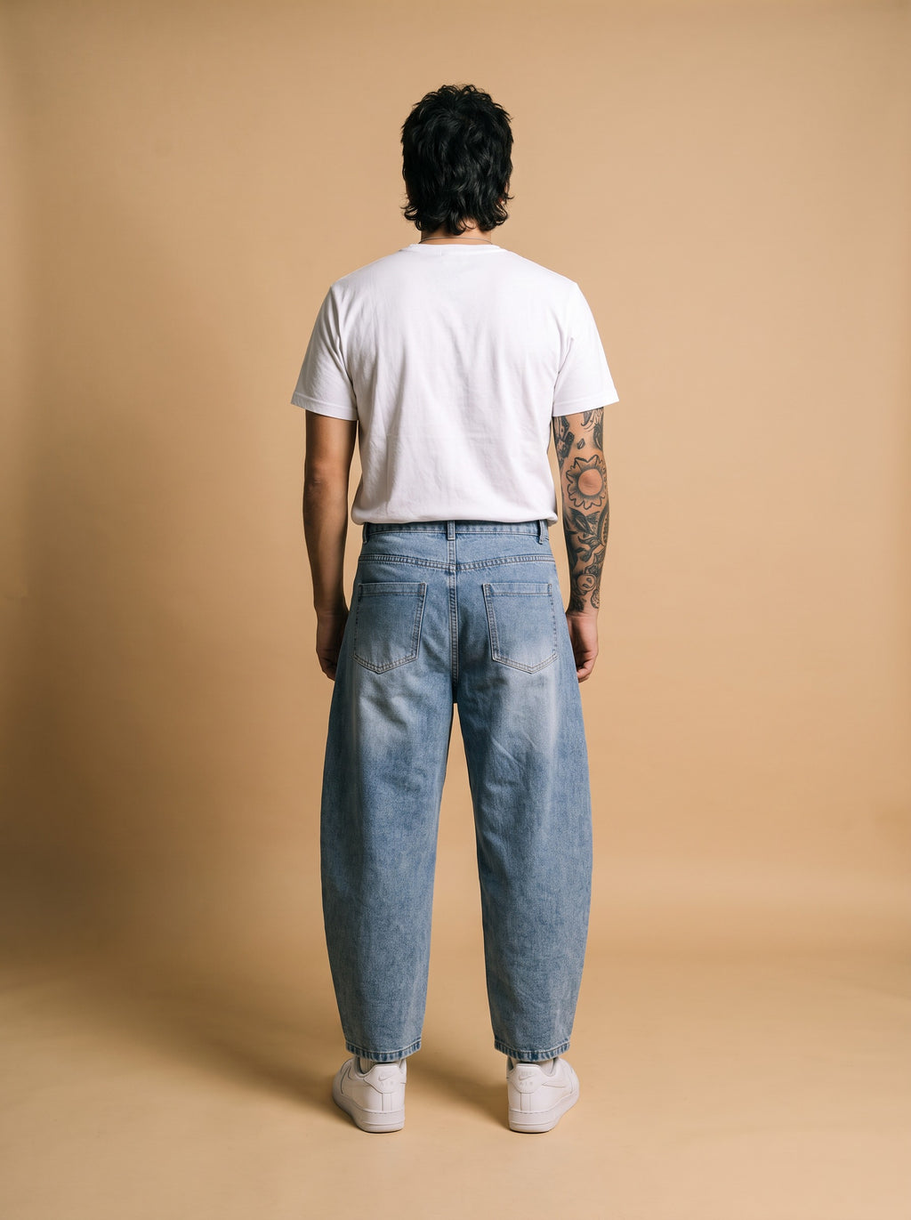 Balloon Letter Jeans