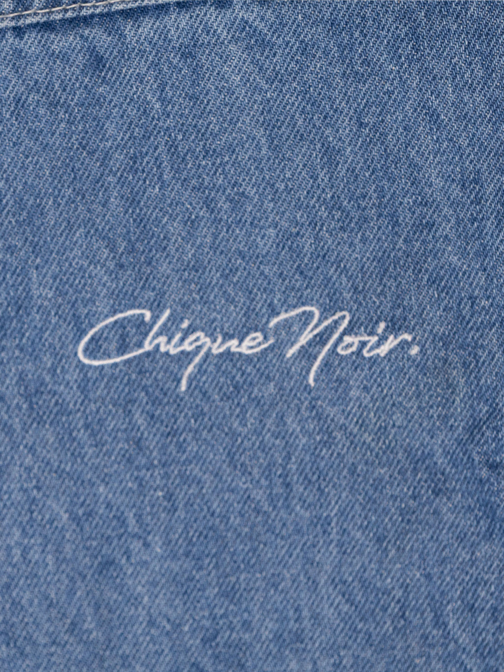 Chique Noir Loose Jeans