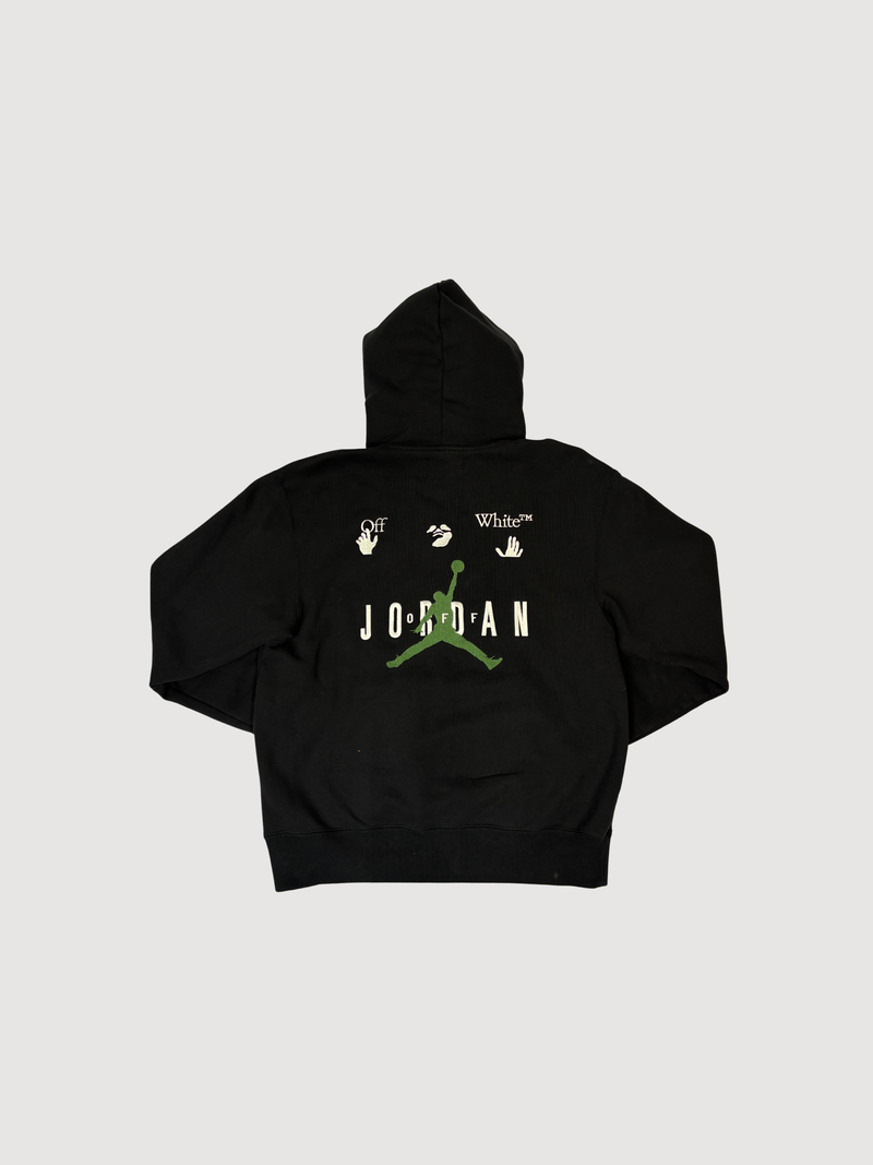 Jordan x Off-White Logo Hoodie Black