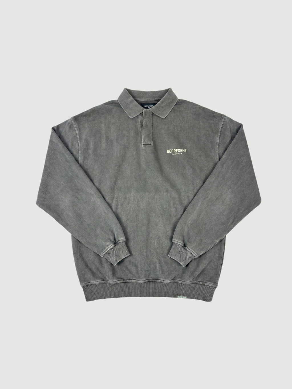 Represent Owners Club Long Sleeve Polo Sweat