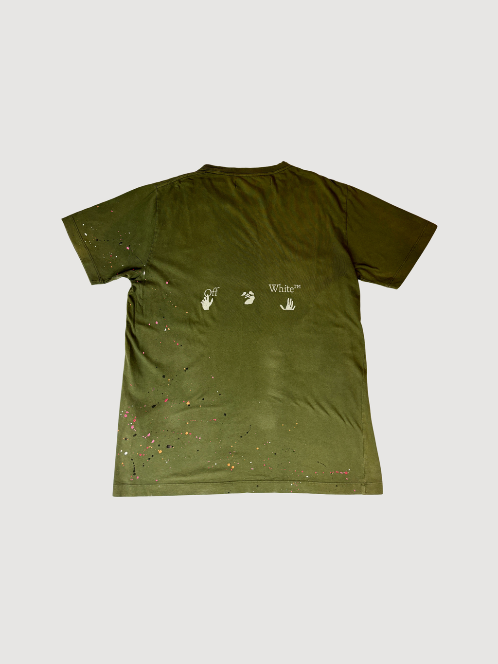 Off-White Paint Splatter Tee