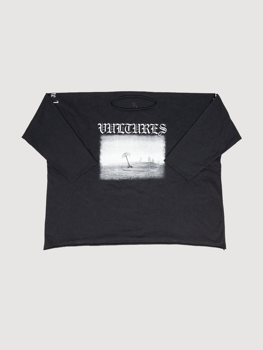 Vultures Graveyard Print Sweater