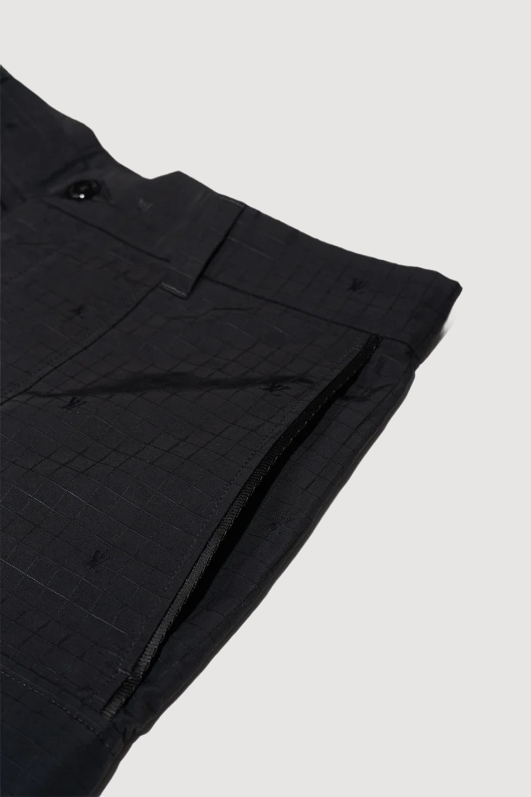 Technical Cargo Shorts Noir
