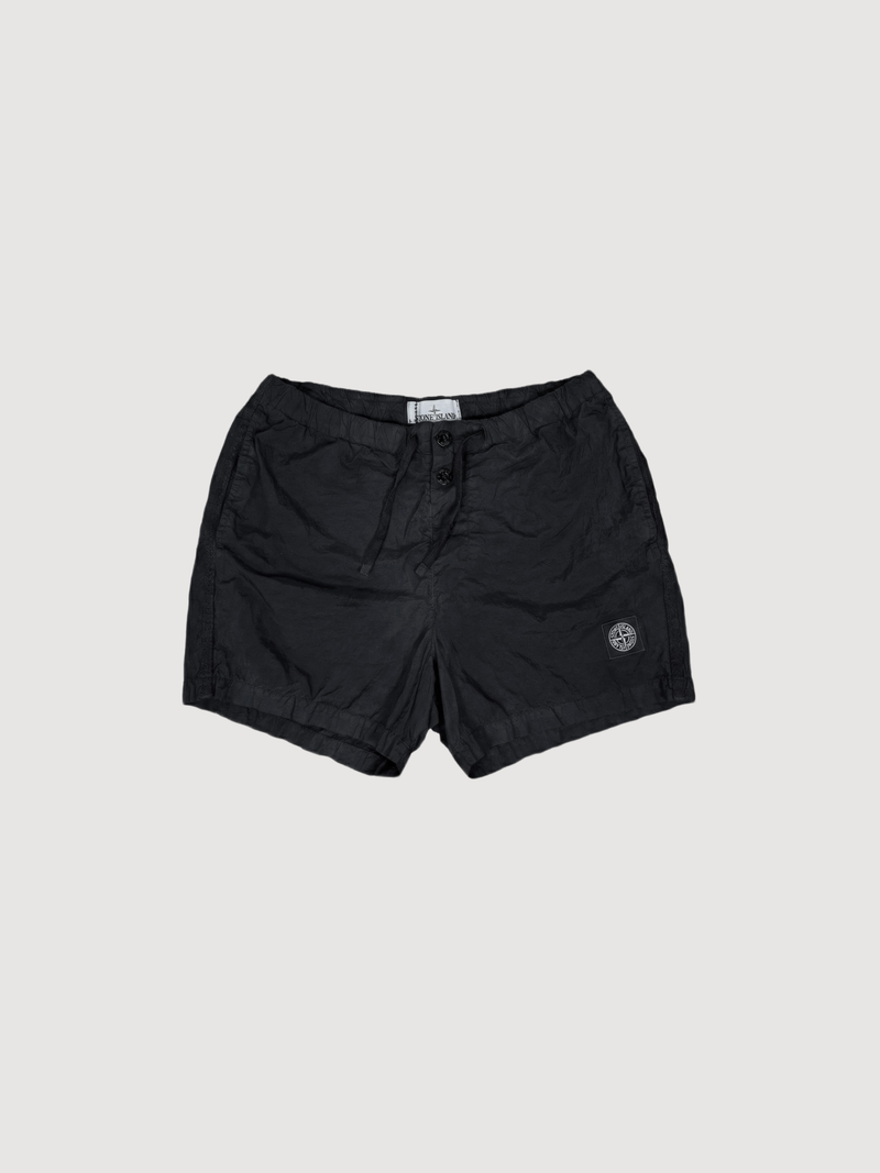 Stone Island Compass Logo Swim Short Black