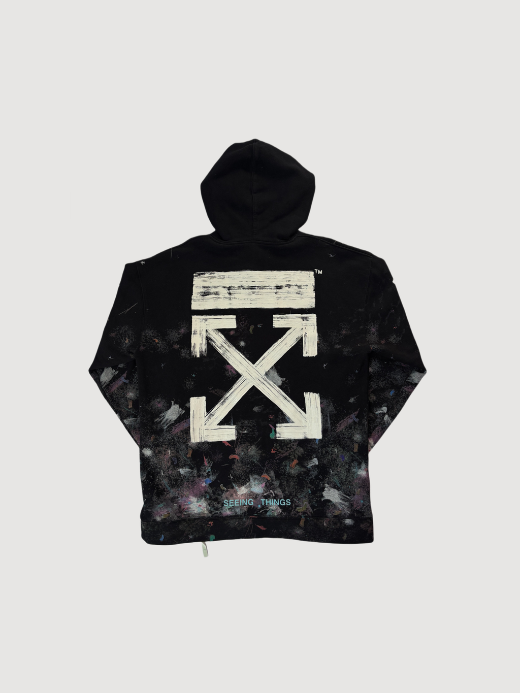 Off-White Paint Splash Hoodie