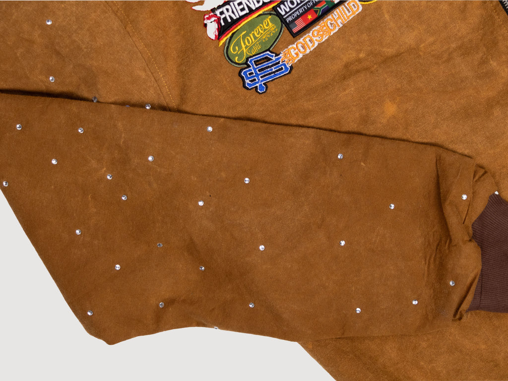 Godschild Studios camel patches Jacket