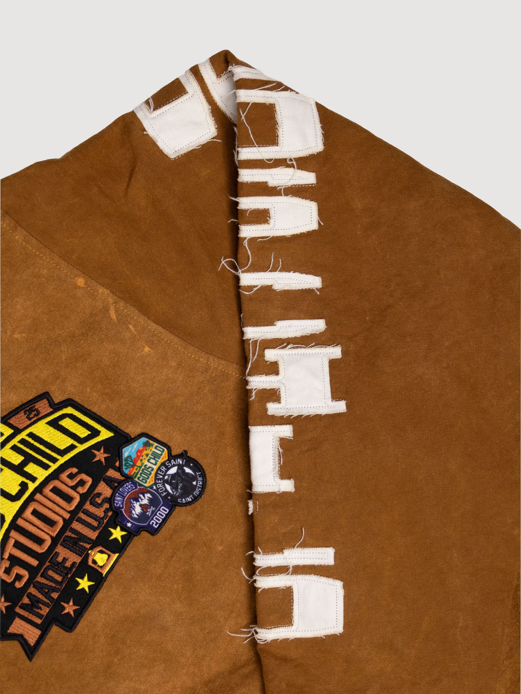 Godschild Studios camel patches Jacket
