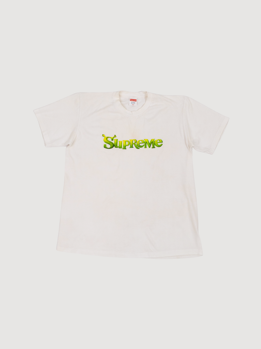 SUPREME 21AW Shrek Tee Logo Short Sleeve