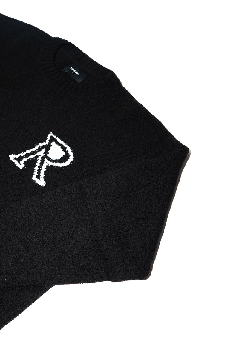 Represent Initial Boucle Sweater