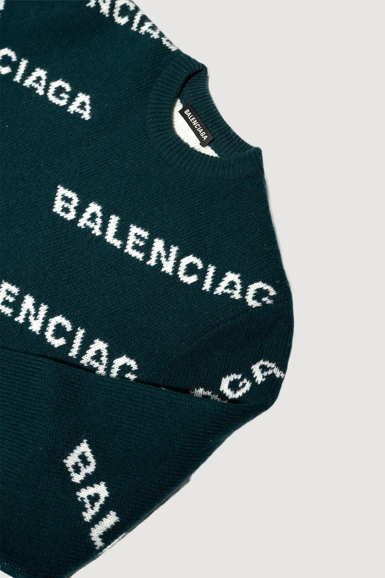 Allover Logo Sweater