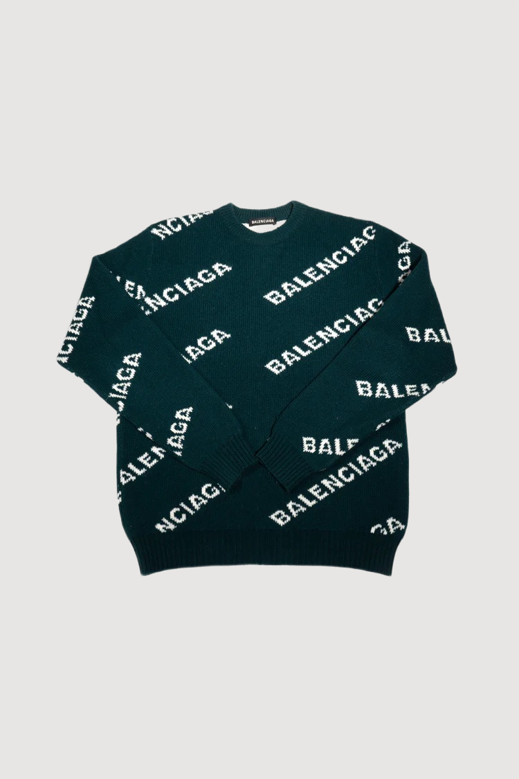 Allover Logo Sweater