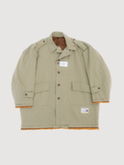 Maison Mihara Yasuhiro Coat Khaki