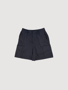 Chique Noir black cargo short with flower