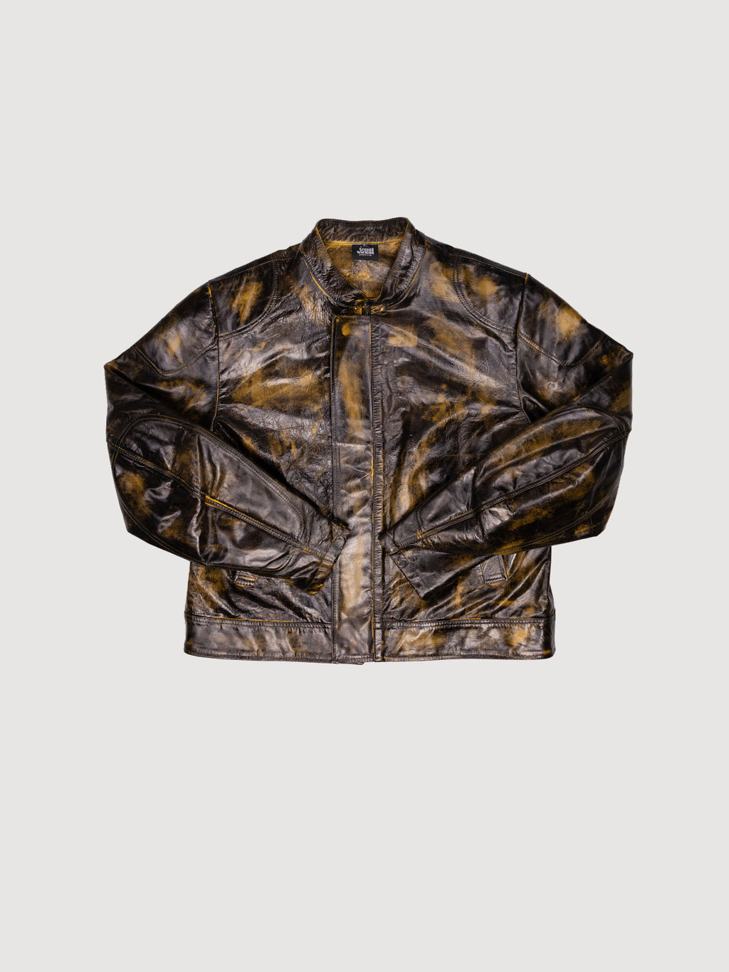 Can not be hidden leather Jacket