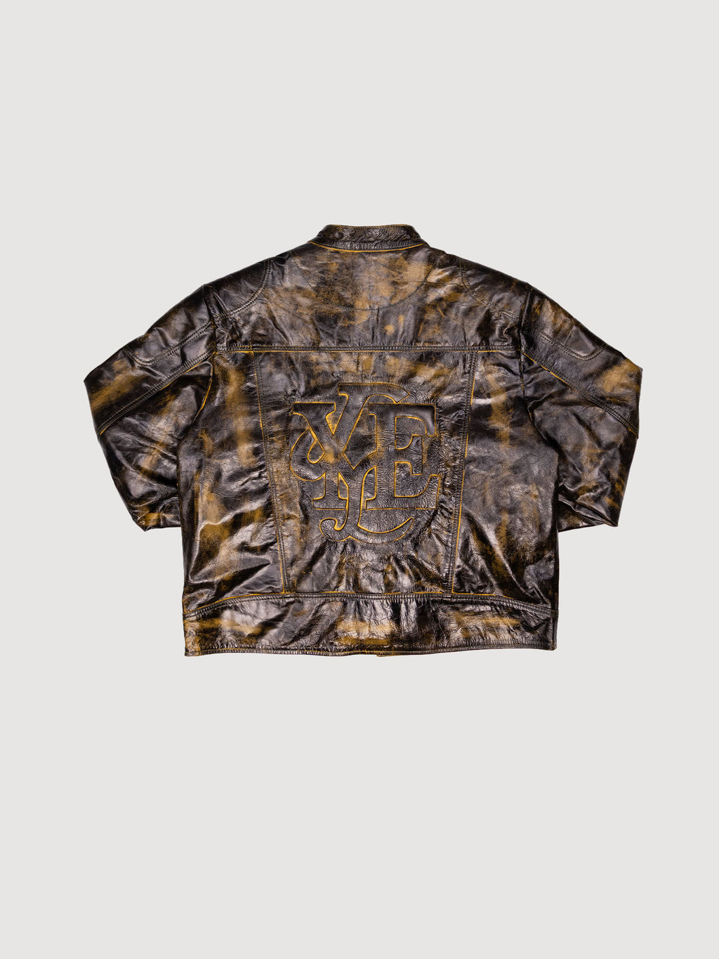Can not be hidden leather Jacket