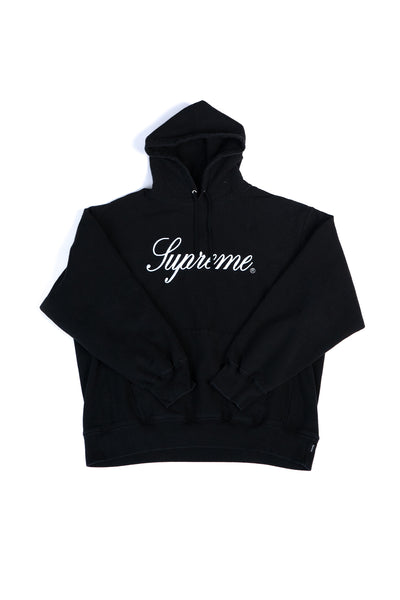 トップス Embroidered Script Hooded Sweatshirt XL Supreme Embroidered Script Hooded Sweatshirt Stone Men's
