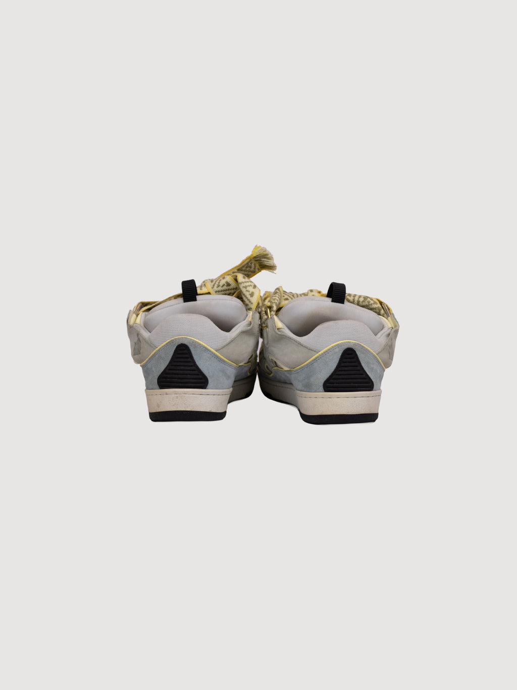 Lanvin Curb sneakers in a blue grey colorway