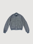 Off-White Grey Varsity Jacket