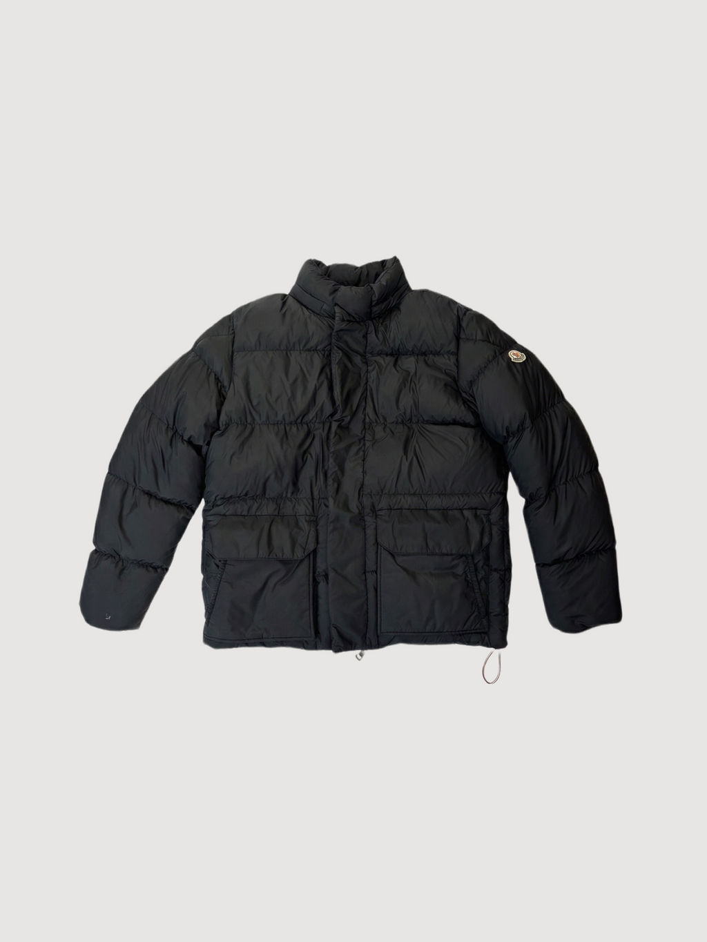 Moncler Colorblock Patch Down Jacket