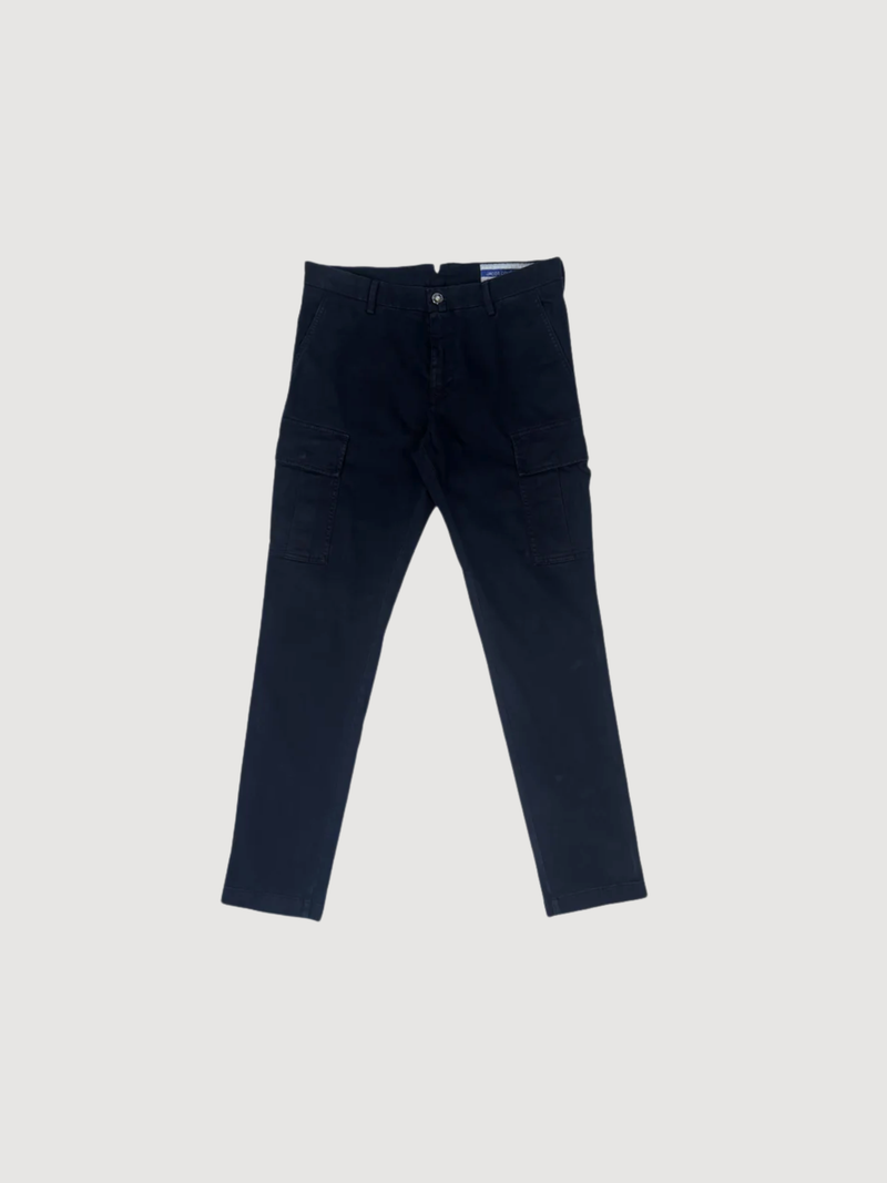 Jacob Cohn Navy Cargo Pants