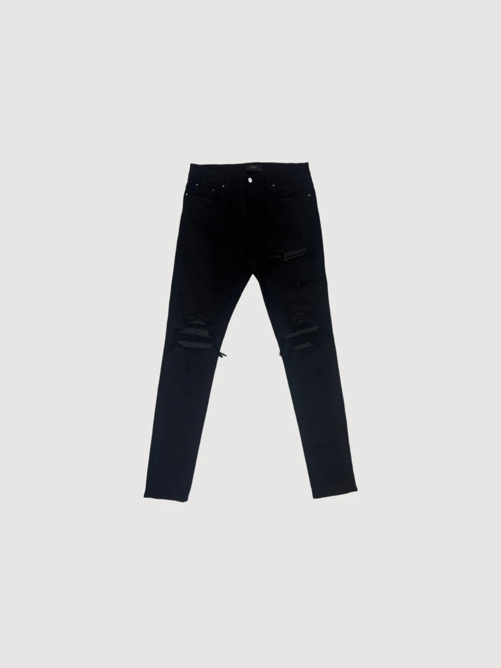 Amiri Black Distressed Jeans