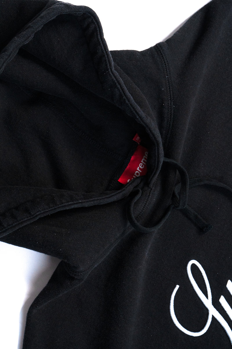 Supreme Embroidered Script Hooded Sweatshirt