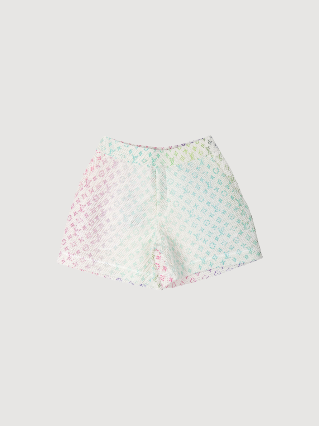 Louis Vuitton SS22 "Amen Break" mesh shorts