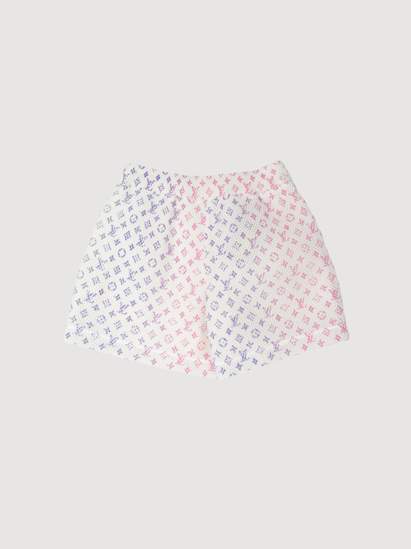 Louis Vuitton SS22 "Amen Break" mesh shorts