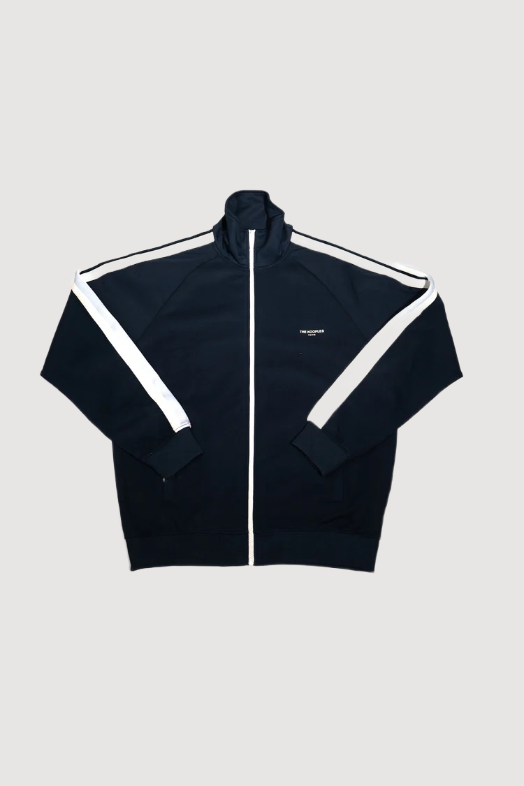 Technical Fabric Tracksuit With Bands