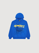 sp5der TC Hoodie Blue