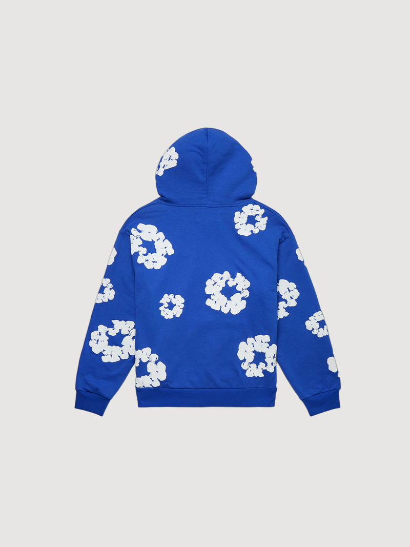 Denim Tears Cotton Wreath Hoodie Royal Blue